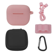 Load image into Gallery viewer, Bluetooth Earphone Silicone Cover Set For AirPods 3, 5 PCS/Set White, 5 PCS/Set Mint Green, 5 PCS/Set Grass Green, 5 PCS/Set Pink, 5 PCS/Set Black, 5 PCS/Set Red, 5 PCS/Set Yellow, 5 PCS/Set Gray, 5 PCS/Set Wine Red, 5 PCS/Set Light Purple             ...