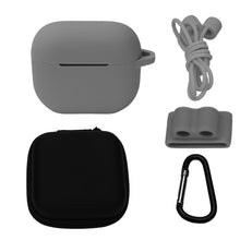 Load image into Gallery viewer, Bluetooth Earphone Silicone Cover Set For AirPods 3, 5 PCS/Set White, 5 PCS/Set Mint Green, 5 PCS/Set Grass Green, 5 PCS/Set Pink, 5 PCS/Set Black, 5 PCS/Set Red, 5 PCS/Set Yellow, 5 PCS/Set Gray, 5 PCS/Set Wine Red, 5 PCS/Set Light Purple             ...