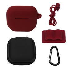 Load image into Gallery viewer, Bluetooth Earphone Silicone Cover Set For AirPods 3, 5 PCS/Set White, 5 PCS/Set Mint Green, 5 PCS/Set Grass Green, 5 PCS/Set Pink, 5 PCS/Set Black, 5 PCS/Set Red, 5 PCS/Set Yellow, 5 PCS/Set Gray, 5 PCS/Set Wine Red, 5 PCS/Set Light Purple             ...
