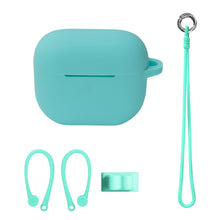 Load image into Gallery viewer, Bluetooth Earphone Silicone Cover Set For AirPods 3, 5 PCS/Set White, 5 PCS/Set Mint Green, 5 PCS/Set Grass Green, 5 PCS/Set Pink, 5 PCS/Set Black, 5 PCS/Set Red, 5 PCS/Set Yellow, 5 PCS/Set Gray, 5 PCS/Set Wine Red, 5 PCS/Set Light Purple             ...