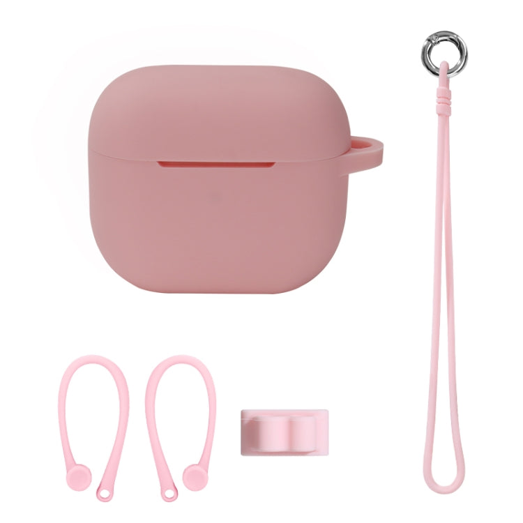 Bluetooth Earphone Silicone Cover Set For AirPods 3, 5 PCS/Set White, 5 PCS/Set Mint Green, 5 PCS/Set Grass Green, 5 PCS/Set Pink, 5 PCS/Set Black, 5 PCS/Set Red, 5 PCS/Set Yellow, 5 PCS/Set Gray, 5 PCS/Set Wine Red, 5 PCS/Set Light Purple             ...