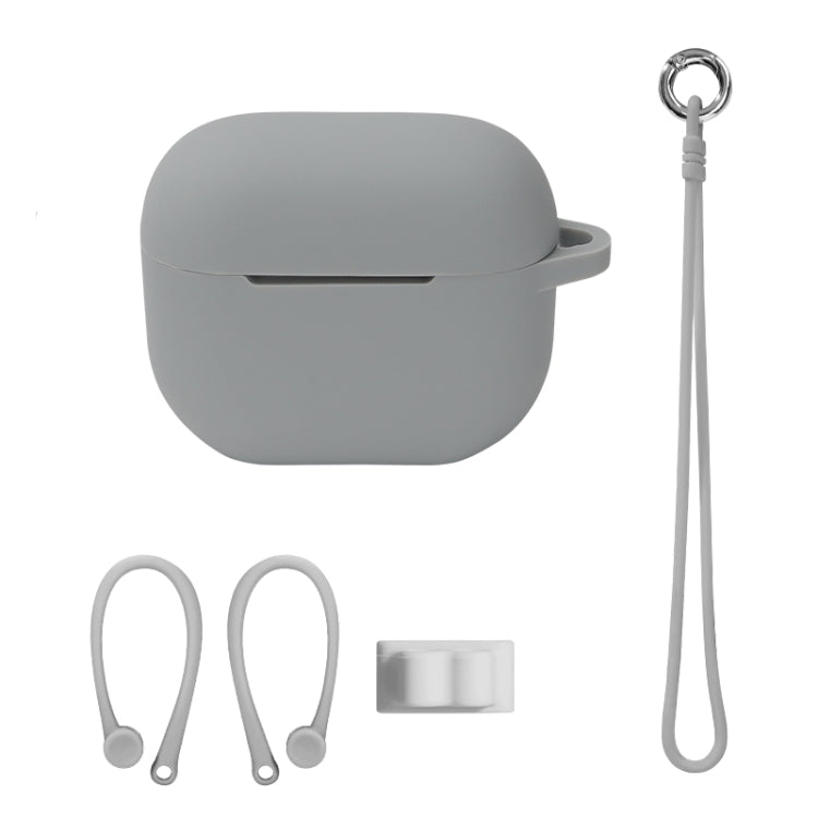 Bluetooth Earphone Silicone Cover Set For AirPods 3, 5 PCS/Set White, 5 PCS/Set Mint Green, 5 PCS/Set Grass Green, 5 PCS/Set Pink, 5 PCS/Set Black, 5 PCS/Set Red, 5 PCS/Set Yellow, 5 PCS/Set Gray, 5 PCS/Set Wine Red, 5 PCS/Set Light Purple             ...
