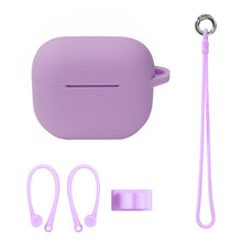 Load image into Gallery viewer, Bluetooth Earphone Silicone Cover Set For AirPods 3, 5 PCS/Set White, 5 PCS/Set Mint Green, 5 PCS/Set Grass Green, 5 PCS/Set Pink, 5 PCS/Set Black, 5 PCS/Set Red, 5 PCS/Set Yellow, 5 PCS/Set Gray, 5 PCS/Set Wine Red, 5 PCS/Set Light Purple             ...