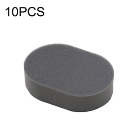 Handle + Sponge Long Handle Car Tire Varnishing Brush Tire Waxing Brush Sponge, 10PCS Sponge, Handle + Sponge