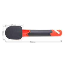 Load image into Gallery viewer, Handle + Sponge Long Handle Car Tire Varnishing Brush Tire Waxing Brush Sponge, 10PCS Sponge, Handle + Sponge