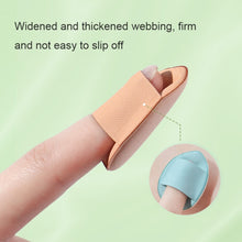 Load image into Gallery viewer, 2 Sets/20pcs Packaging Random Color Delivery Mini Leather Wet and Dry Makeup Finger Puff, 20 PCS Blue, 20 PCS White, 20 PCS Dark Skin-color, 20 PCS Pink Purple, 20 PCS Black, 2 Sets/20pcs Mixed-colors