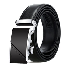 Load image into Gallery viewer, Dandali Casual Men Automatic Buckle Belt Business Soft Leather Pants Band, 110cm