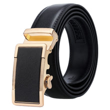Load image into Gallery viewer, Dandali Casual Men Automatic Buckle Belt Business Soft Leather Pants Band, 110cm