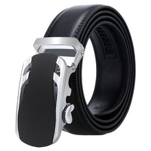 Load image into Gallery viewer, Dandali Casual Men Automatic Buckle Belt Business Soft Leather Pants Band, 110cm