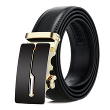 Load image into Gallery viewer, Dandali Casual Men Automatic Buckle Belt Business Soft Leather Pants Band, 110cm