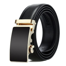 Load image into Gallery viewer, Dandali Casual Men Automatic Buckle Belt Business Soft Leather Pants Band, 110cm
