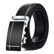 Load image into Gallery viewer, Dandali Casual Men Automatic Buckle Belt Business Soft Leather Pants Band, 110cm
