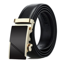 Load image into Gallery viewer, Dandali Casual Men Automatic Buckle Belt Business Soft Leather Pants Band, 110cm