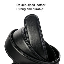 Load image into Gallery viewer, Dandali Casual Men Automatic Buckle Belt Business Soft Leather Pants Band, 110cm