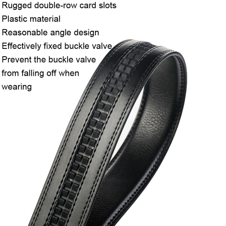 Dandali Casual Men Automatic Buckle Belt Business Soft Leather Pants Band