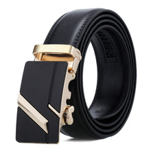 Load image into Gallery viewer, Dandali Casual Men Automatic Buckle Belt Business Soft Leather Pants Band, 115cm
