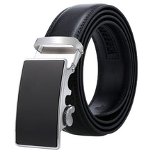 Load image into Gallery viewer, Dandali Casual Men Automatic Buckle Belt Business Soft Leather Pants Band, 125cm