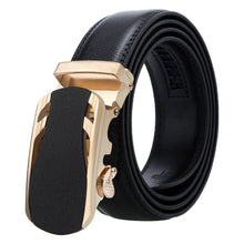 Load image into Gallery viewer, Dandali Casual Men Automatic Buckle Belt Business Soft Leather Pants Band, 125cm