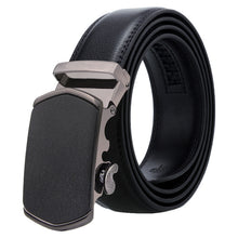 Load image into Gallery viewer, Dandali Casual Men Automatic Buckle Belt Business Soft Leather Pants Band, 125cm