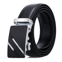 Load image into Gallery viewer, Dandali Casual Men Automatic Buckle Belt Business Soft Leather Pants Band, 125cm