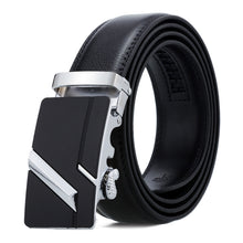 Load image into Gallery viewer, Dandali Casual Men Automatic Buckle Belt Business Soft Leather Pants Band, 125cm