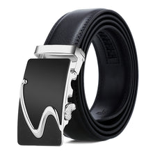 Load image into Gallery viewer, Dandali Casual Men Automatic Buckle Belt Business Soft Leather Pants Band, 125cm