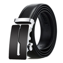 Load image into Gallery viewer, Dandali Casual Men Automatic Buckle Belt Business Soft Leather Pants Band, 125cm