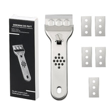 Load image into Gallery viewer, 2 Sets Multifunctional Cleaning Spatula Kitchen Tile Decontamination Scraper, Decontamination Scraper