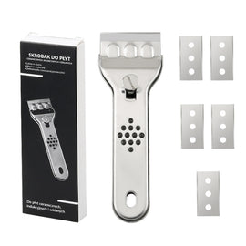 2 Sets Multifunctional Cleaning Spatula Kitchen Tile Decontamination Scraper, Decontamination Scraper