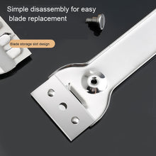 Load image into Gallery viewer, 2 Sets Multifunctional Cleaning Spatula Kitchen Tile Decontamination Scraper, Decontamination Scraper