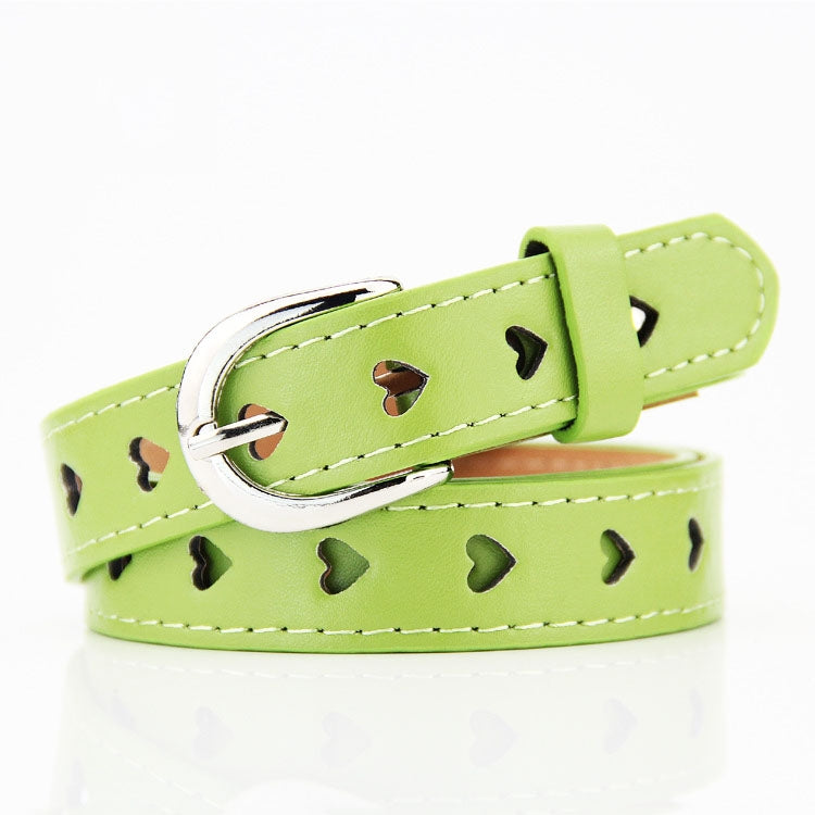 Dandali DC141 Women Pinching Belt Cutout Heart Belt