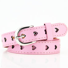 Load image into Gallery viewer, Dandali DC141 Women Pinching Belt Cutout Heart Belt