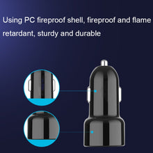 Load image into Gallery viewer, IBD321-Q3 Universal Fireproof Mobile Phone Car Charger, QC3.0 18W, QC3.0+2.4A, 2.4A+12W, 3.1A+15W, 4.8A+24W, PD 20W