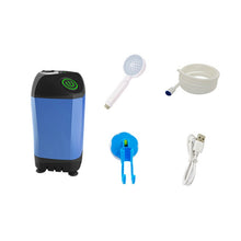 Load image into Gallery viewer, Outdoor Bath Artifact Field Dormitory Simple Electric Shower, Basic Model 4400mAh, 3 Gear Model 4400mAh, Digital Display 4400mAh, Digital Display 7800mAh