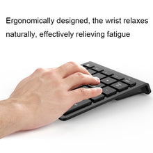Load image into Gallery viewer, BT302 28 Keys Laptop Mini Wireless Keyboard, Spec:, Bluetooth (Black), Bluetooth (Gray)