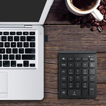 Load image into Gallery viewer, BT302 28 Keys Laptop Mini Wireless Keyboard, Spec:, Bluetooth (Black), Bluetooth (Gray), 2.4G (Black), 2.4G (Gray)