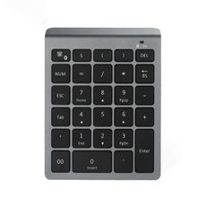 Load image into Gallery viewer, BT302 28 Keys Laptop Mini Wireless Keyboard, Spec:, Bluetooth (Black), Bluetooth (Gray), 2.4G (Black), 2.4G (Gray)