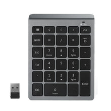 Load image into Gallery viewer, BT302 28 Keys Laptop Mini Wireless Keyboard, Spec:, Bluetooth (Black), Bluetooth (Gray), 2.4G (Black), 2.4G (Gray)