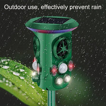 Load image into Gallery viewer, RC-543 Solar Energy 360 Degree Omnidirectional Ultrasonic Bird Repeller Animal Repeller, RC-543 Dark Green