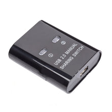 Load image into Gallery viewer, SW68 2 In 1 Switcher USB Manual Print Sharer, Color: Black, Black, Silver