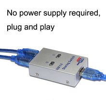 Load image into Gallery viewer, SW68 2 In 1 Switcher USB Manual Print Sharer, Color: Black, Black, Silver