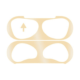 2 PCS Headphone Inner Cover Sticker Dustproof Protective Film For Airpods 3, Black, Gold, Silver, Rose Gold, Red, Green, Blue, Purple