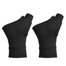 Load image into Gallery viewer, Warm and Cold Protection Gym Half Finger Gloves, Size: