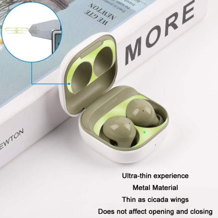 5 PCS Headphone Inner Cover Metal Dustproof Sticker For Samsung Galaxy Buds 2