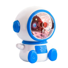 Load image into Gallery viewer, Cartoon Hand-cranked Automatic Pencil Sharpener, Style:, Astronaut (Dark Blue), Astronaut (Light Blue), Astronaut (Pink), Little Rocket (Sky Blue), Little Rocket (Deep Sea Blue), Little Dinosaur (Dark Blue), Little Dinosaur (Lauret Green)