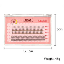 Load image into Gallery viewer, BQI B7229 Lightweight Natural Curling Three-dimensional Slim False Eyelashes, Style:, Type A+Fishtail (120PCS), Type A+Fishtail (200PCS), Type A+Fishtail+Undercib (200PCS)
