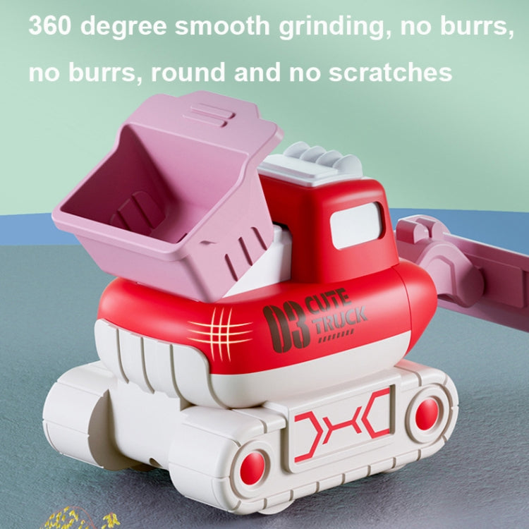 3 PCS 7799 Pressing Inertia Forward Cartoon Children Toy Car