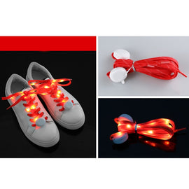 1 Pair  LED Light-up Shoelace Stage Performance Luminous Shoelace,Color: