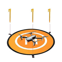 Load image into Gallery viewer, Universal Foldable Helipad Landing Pad For Drone, Diameter 55cm Blue Orange, Diameter 75cm Blue Orange, Diameter 90cm Blue Orange, Diameter 110cm Blue Orange