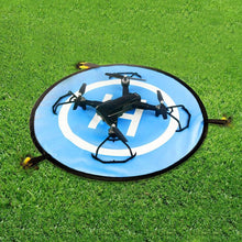 Load image into Gallery viewer, Universal Foldable Helipad Landing Pad For Drone, Diameter 55cm Blue Orange, Diameter 75cm Blue Orange, Diameter 90cm Blue Orange, Diameter 110cm Blue Orange
